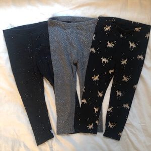 Size 3t girls cat and jack leggings